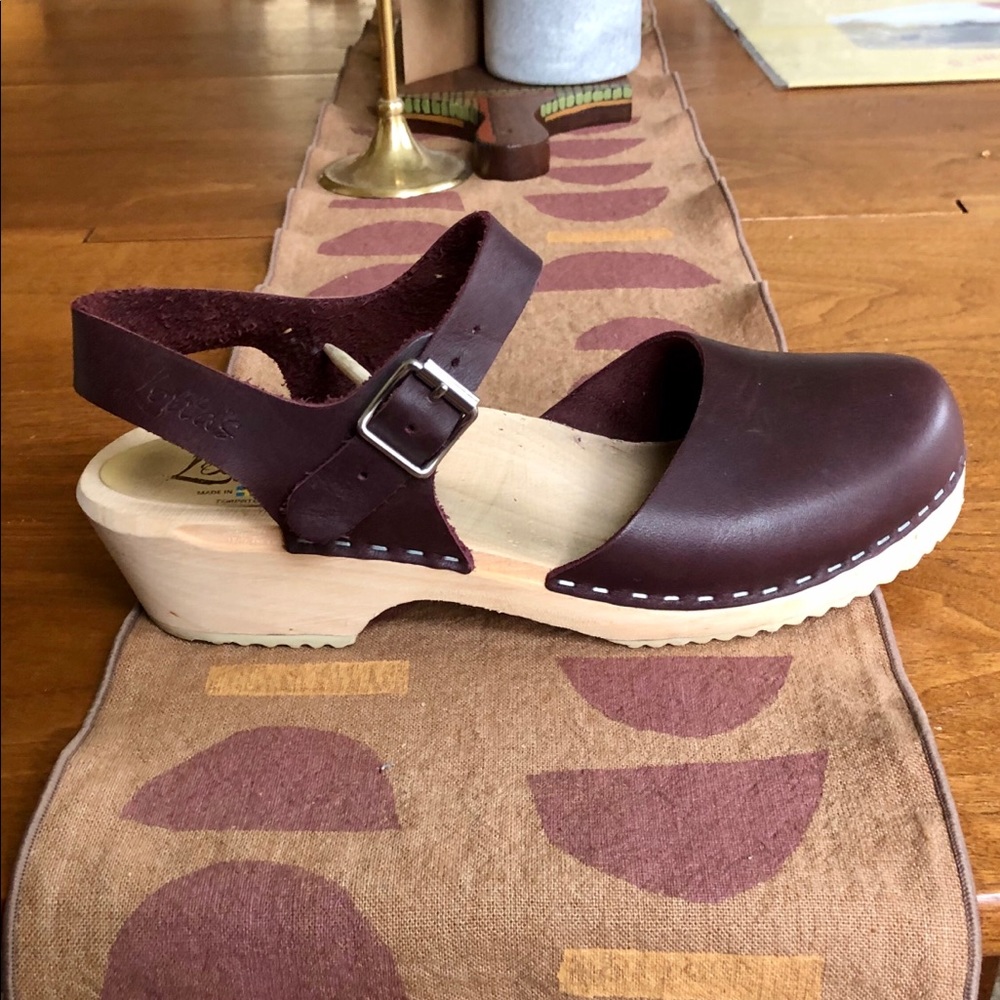 Lotta from Stockholm Low Mary Jane Clog, sz 40